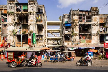 Phnom Penh Street, Cambodia packages vacation