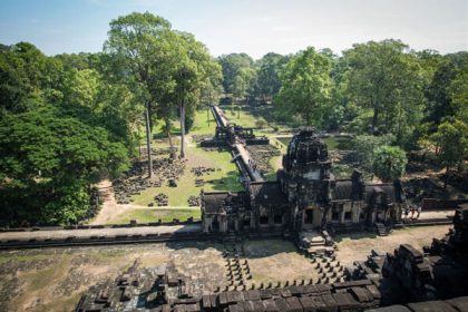 top view from Baphuong Temples, Vacation in Cambodia