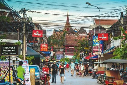 the town of Siem Reap, Siem Reap tours packages