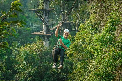 Angkor Zipline, Family tour in Cambodia