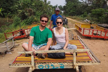 Bamboo train, Cambodia trips