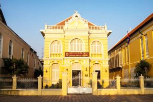French Colonial architecture in Cambodia with go cambodia tours